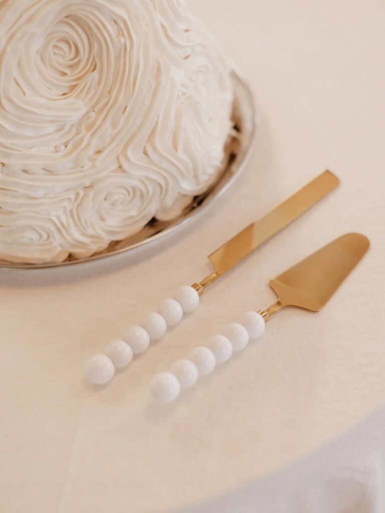 The Heirloom Cake Knife and Server Set