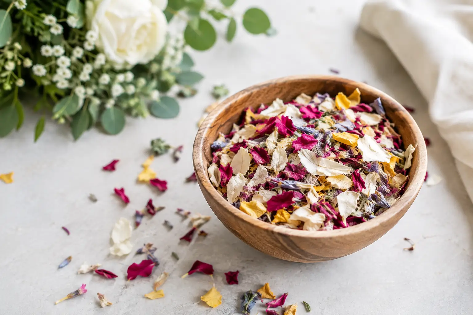 Sustainable Wedding Confetti That Looks Beautiful