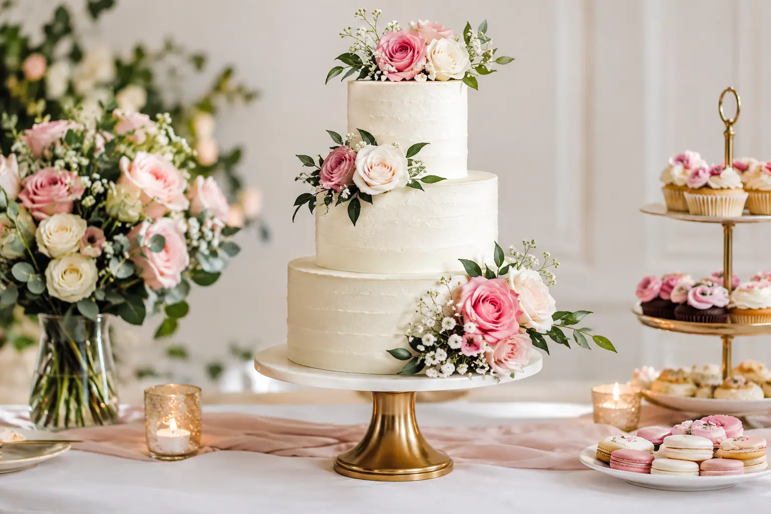 12 Best Wedding Cake Display Ideas for Romance