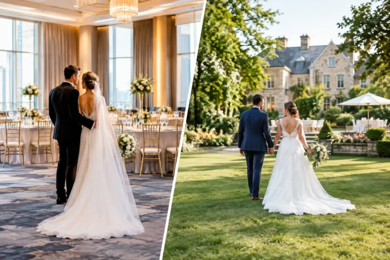 Hotel Versus Private Estate for Your Wedding