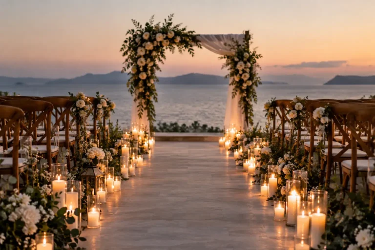 How to Design a Candlelit Wedding Ceremony